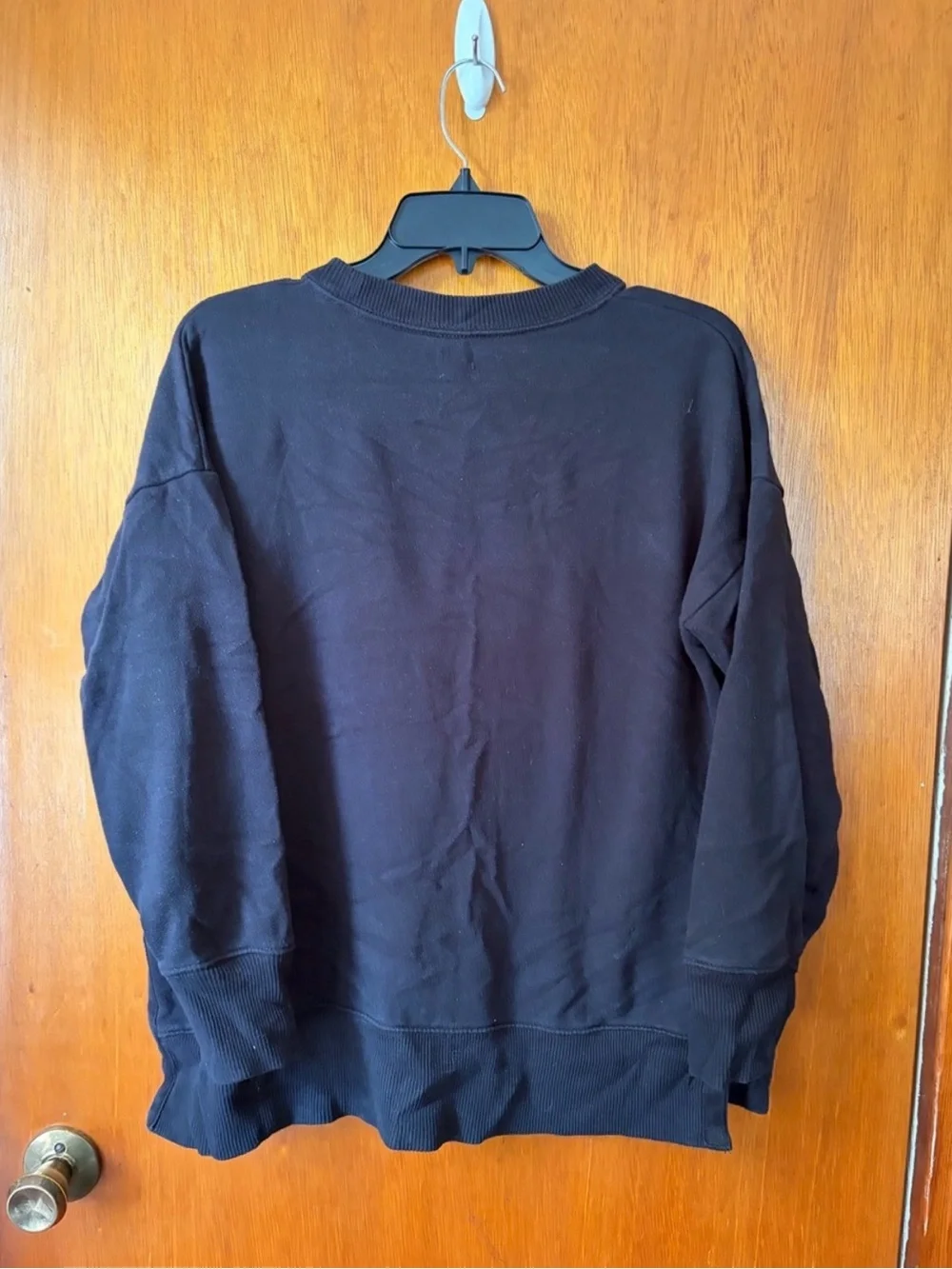Women’s Black Crewneck Sweater